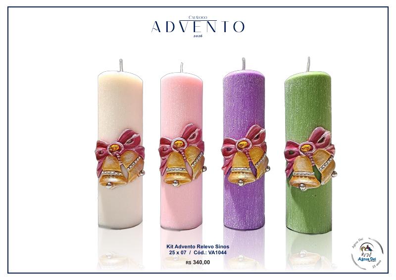 Kit Advento Relevo Sinos