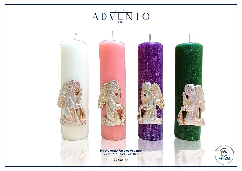 Kit Advento Relevo Arcanjo