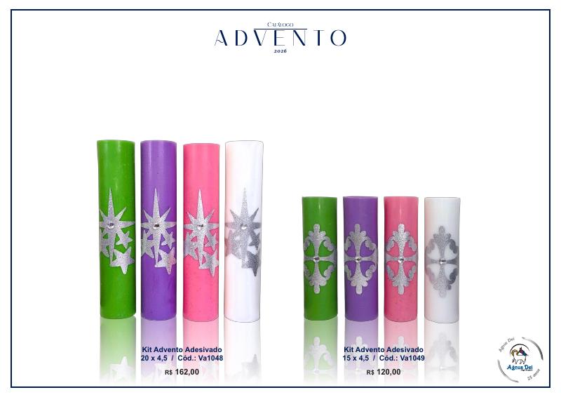 Kit Advento Adesivado
